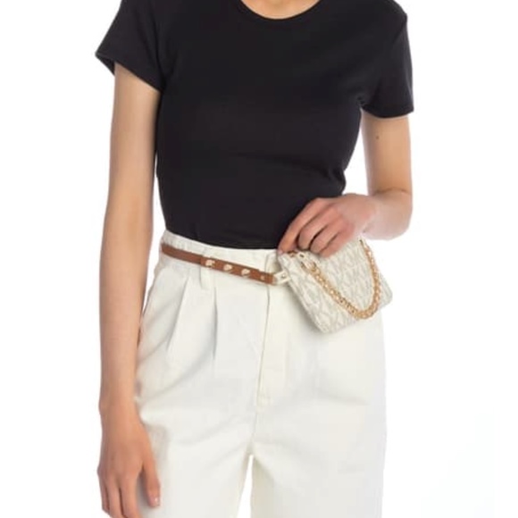 Michael Kors Accessories - Michael Kors Pull Chain Belt Bag NWT XL 3/$50 SALE